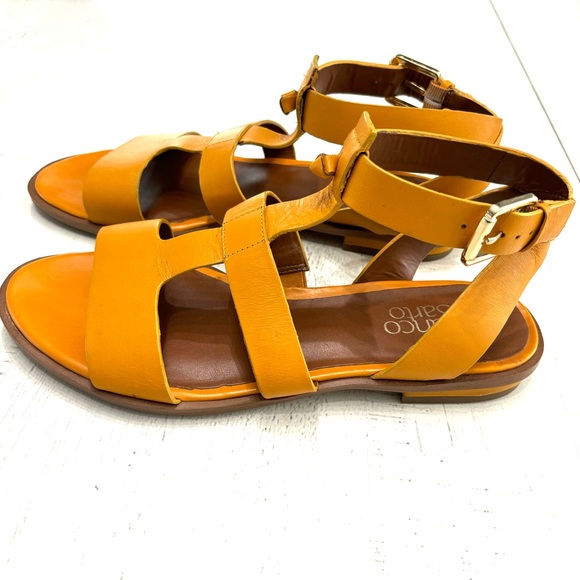 Franco Sarto L-Moni Saffron Yellow Sandal Size 8.5 M - Picture 11 of 15